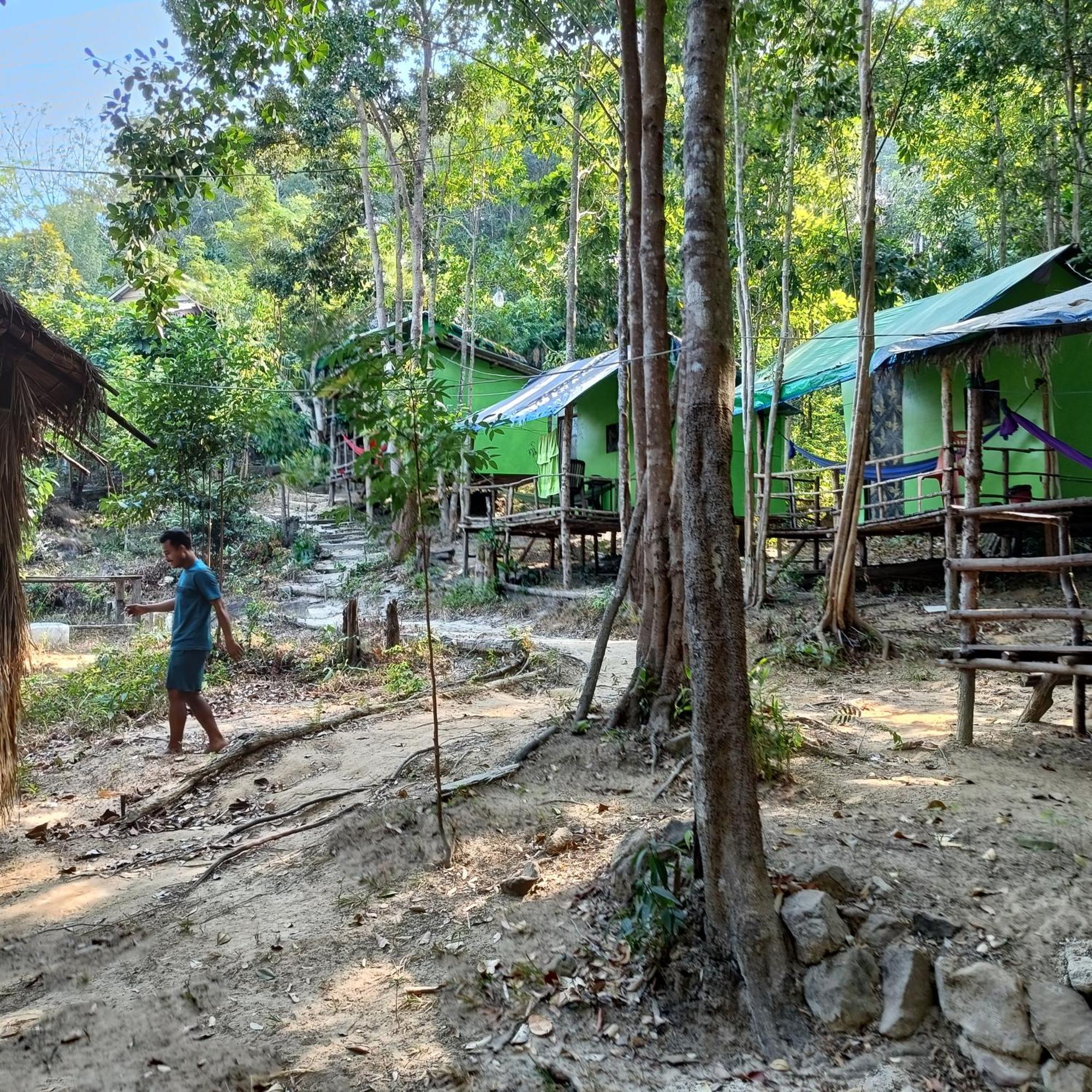 Sweet Jungle Camping Kaoh Touch Eksteriør billede